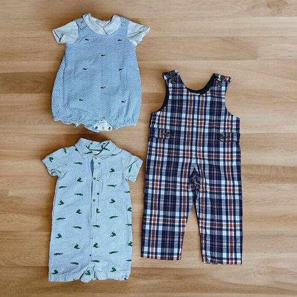 Boden Vineyard Vines Beaufort Bonnet Other - Little boys Jon Jon 12-18M lot Beaufort Bonnet Boden Vineyard Vines Peter Pan